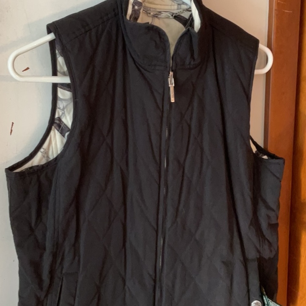 Ralph Lauren reversible quilted vest s
